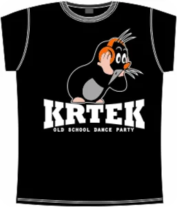 krtek - old school dance party black 